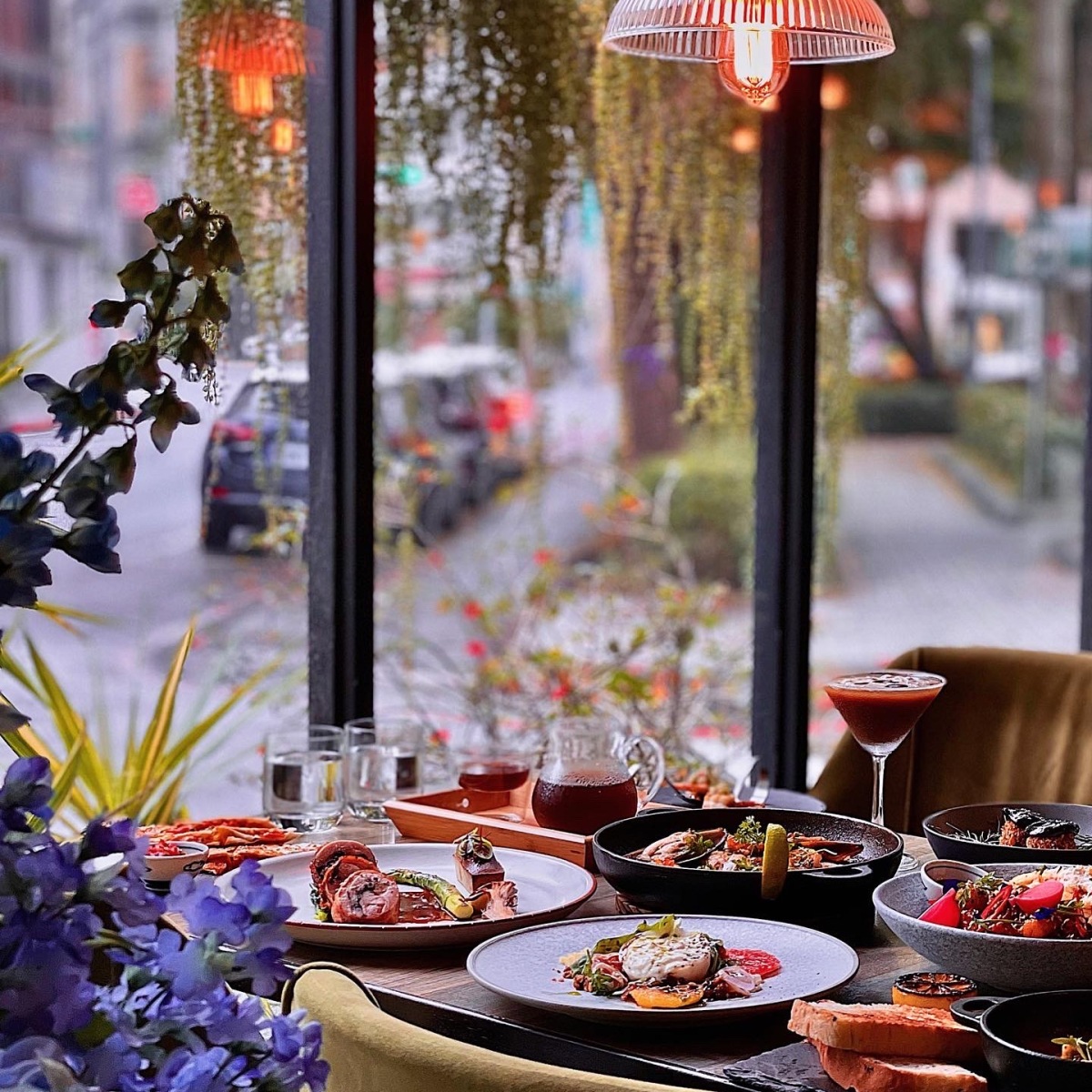 台北東門【Les Piccola】充滿綠意的質感小餐館 新年限定雙人分享餐 永康街下午茶咖啡廳推薦